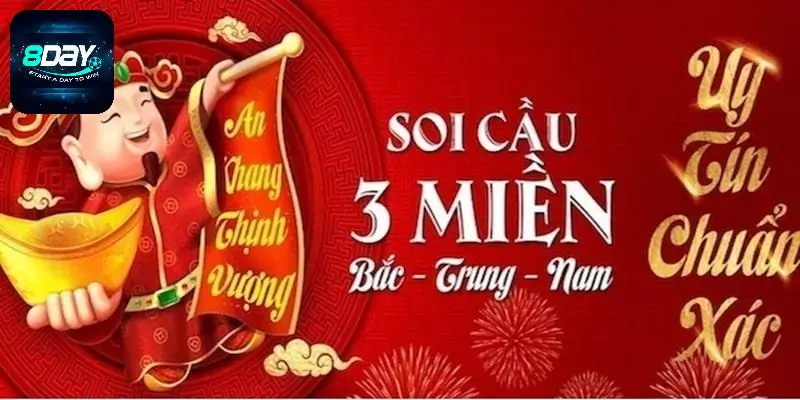 Cùng nhà cái 8day giải đáp định nghĩa soi cầu 3 miền là gì?